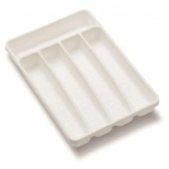 Style Selections Drawer Organizers 12.9-in x 9-in Plastic Silverware Insert Drawer Organizer