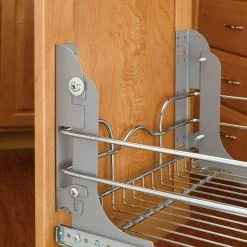Rev-A-Shelf Cabinet Organizers 4-in W x 6-in H Door/Wall Mount Metal Cabinet Door Mounting Kit