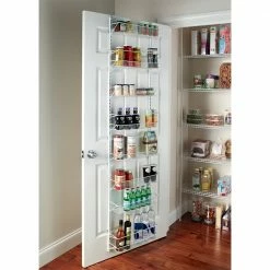 ClosetMaid Pantry Organizers 18-in W x 77-in H 8-Tier Door/Wall Mount Metal Door Organizer -Rubbermaid Fashion Sell 04343715