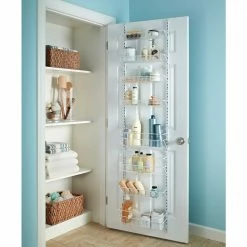 ClosetMaid Pantry Organizers 18-in W x 77-in H 8-Tier Door/Wall Mount Metal Door Organizer -Rubbermaid Fashion Sell 04343716