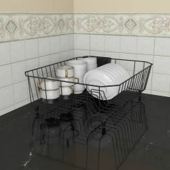 Style Selections Pantry Organizers 12.6-in W x 5.31-in H 1-Tier Freestanding Metal Basket -Rubbermaid Fashion Sell 07825910