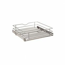Simply Put Pantry Organizers 20.5-in W x 5.6875-in H 1-Tier Pull Out Metal Soft Close Baskets & Organizers -Rubbermaid Fashion Sell 08899179