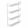 Style Selections Pantry Organizers 18.7-in W x 25.79-in H 4-Tier Door/Wall Mount Metal Cabinet Door Mounting Kit -Rubbermaid Fashion Sell 08913881