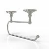 Allied Brass Countertop Organizers Metal Satin Nickel Paper Towel Holder -Rubbermaid Fashion Sell 10830800