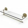 Allied Brass Countertop Organizers Metal Unlacquered Brass Paper Towel Holder -Rubbermaid Fashion Sell 10830801