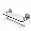Allied Brass Countertop Organizers Metal Satin Nickel Paper Towel Holder -Rubbermaid Fashion Sell 10831335