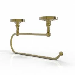 Allied Brass Countertop Organizers Metal Unlacquered Brass Paper Towel Holder