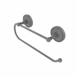 Allied Brass Countertop Organizers Metal Matte Gray Paper Towel Holder