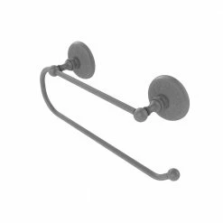 Allied Brass Countertop Organizers Metal Matte Gray Paper Towel Holder