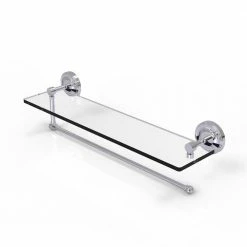 Allied Brass Countertop Organizers Metal Polished Chrome Paper Towel Holder