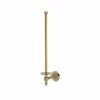 Allied Brass Countertop Organizers Metal Unlacquered Brass Paper Towel Holder -Rubbermaid Fashion Sell 10873241