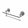 Allied Brass Countertop Organizers Metal Matte Gray Paper Towel Holder -Rubbermaid Fashion Sell 10877764