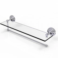 Allied Brass Countertop Organizers Metal Polished Chrome Paper Towel Holder