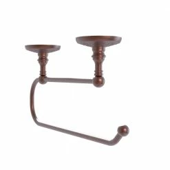 Allied Brass Countertop Organizers Metal Antique Copper Paper Towel Holder