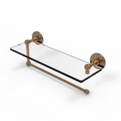 Allied Brass Countertop Organizers Metal Brushed Bronze Paper Towel Holder