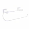 Allied Brass Countertop Organizers Metal Matte White Paper Towel Holder -Rubbermaid Fashion Sell 10907644