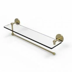 Allied Brass Countertop Organizers Metal Satin Brass Paper Towel Holder