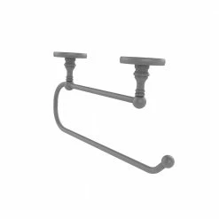 Allied Brass Countertop Organizers Metal Matte Gray Paper Towel Holder