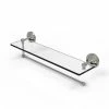 Allied Brass Countertop Organizers Metal Satin Chrome Paper Towel Holder -Rubbermaid Fashion Sell 10937732