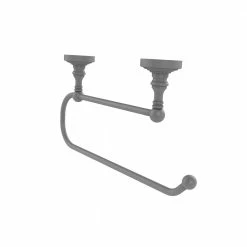 Allied Brass Countertop Organizers Metal Matte Gray Paper Towel Holder