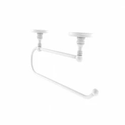 Allied Brass Countertop Organizers Metal Matte White Paper Towel Holder
