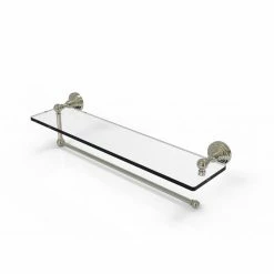 Allied Brass Countertop Organizers Metal Polished Nickel Paper Towel Holder