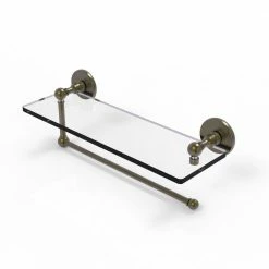 Allied Brass Countertop Organizers Metal Antique Brass Paper Towel Holder
