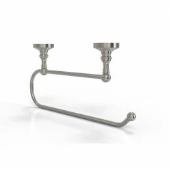 Allied Brass Countertop Organizers Metal Satin Nickel Paper Towel Holder