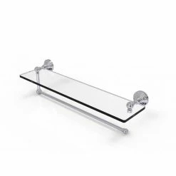 Allied Brass Countertop Organizers Metal Polished Chrome Paper Towel Holder