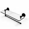 Allied Brass Countertop Organizers Metal Matte Black Paper Towel Holder