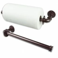 Hart & Harlow Countertop Organizers Metal Bronze Paper Towel Holder