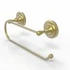 Allied Brass Countertop Organizers Metal Satin Brass Paper Towel Holder -Rubbermaid Fashion Sell 11286403