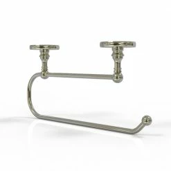 Allied Brass Countertop Organizers Metal Polished Nickel Paper Towel Holder