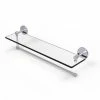 Allied Brass Countertop Organizers Metal Satin Chrome Paper Towel Holder -Rubbermaid Fashion Sell 11301105