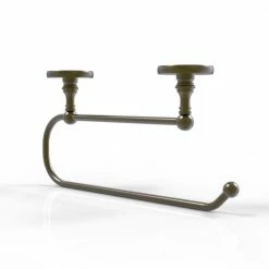 Allied Brass Countertop Organizers Metal Antique Brass Paper Towel Holder