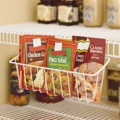 ClosetMaid Pantry Organizers Large Packet Pal 11.5-in W x 5.75-in H Hook-on Metal Cabinet Organizer