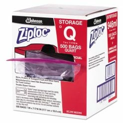Ziploc Pantry Organizers 10 or More Piece Quart Plastic Food Bag -Rubbermaid Fashion Sell 14315504