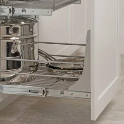 Simply Put Pantry Organizers 14-in W x 19.1875-in H 2-Tier Pull Out Metal Soft Close Baskets & Organizers -Rubbermaid Fashion Sell 14850406