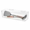 iDesign + The Spruce Drawer Organizers 16-in x 4.95-in Plastic Silverware Insert Drawer Organizer -Rubbermaid Fashion Sell 15365829