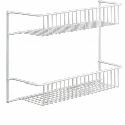 Style Selections Pantry Organizers 12.5-in W x 10.5-in H 2-Tier Door/Wall Mount Metal Cabinet Door Mounting Kit -Rubbermaid Fashion Sell 16186031 scaled