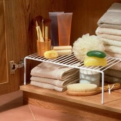 Style Selections Pantry Organizers 16.25-in W x 5.5-in H 1-Tier Freestanding Metal Plate Rack -Rubbermaid Fashion Sell 16186036 scaled