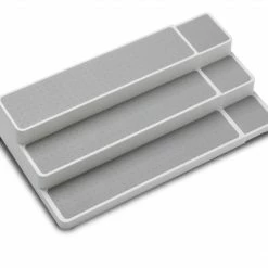 Style Selections Pantry Organizers 9.75-in W x 3.56-in H 3-Tier Freestanding Plastic Spice Rack