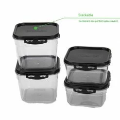 Mind Reader Pantry Organizers 10 or More Piece Multisize Plastic Food Storage Container -Rubbermaid Fashion Sell 16710803