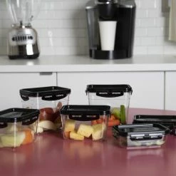 Mind Reader Food Storage Containers 10 or More Piece Multisize Plastic Food Storage Container -Rubbermaid Fashion Sell 16712870