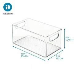 iDesign + The Spruce Drawer Organizers 10-in x 6-in Plastic Silverware Insert Drawer Organizer -Rubbermaid Fashion Sell 17776811