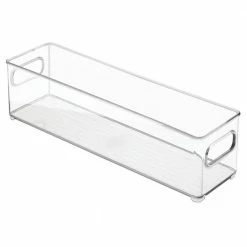 iDesign + The Spruce Drawer Organizers 14.5-in x 4-in Plastic Multi-use Insert Drawer Organizer -Rubbermaid Fashion Sell 18140192