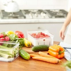 iDesign + The Spruce Pantry Organizers Multisize Plastic Food Storage Container -Rubbermaid Fashion Sell 18310743