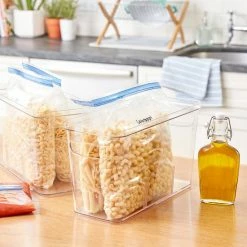 iDesign + The Spruce Drawer Organizers 14-in x 6-in Plastic Drawer Divider Drawer Organizer -Rubbermaid Fashion Sell 40048279