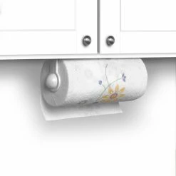 Spectrum Countertop Organizers Plastic White Paper Towel Holder -Rubbermaid Fashion Sell 41875303