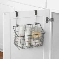 Style Selections Pantry Organizers 8-in W x 12-in H 1-Tier Over The Door Metal Baskets & Organizers -Rubbermaid Fashion Sell 43400885